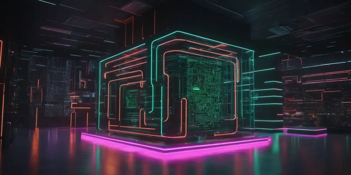 Una struttura tecnologica avvolge circuiti digitali in uno spazio futuristico, con il marchio Scudo231.it visibile in basso a destra.